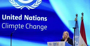 Meloni reaffirms at COP27 Italy's commitment to protect the climate