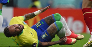 Brazil rules out Neymar against Switzerland due to "an injury to the lateral ankle ligament"