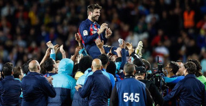 Piqué, emotional in his goodbye: "Sometimes wanting is letting go"