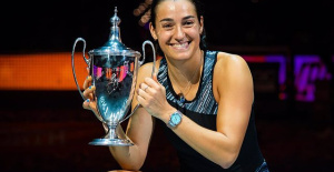 The French Caroline Garcia establishes herself as a 'master' in the WTA Finals