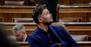 Rufián says that the exhumation of Queipo has been "clement" with him: "Perhaps he deserved something else"