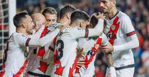 El Rayo euphorically receives a Celta in the red zone