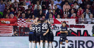 La Real beat a decimated Sevilla, Setién makes his debut and Almería is still strong at home