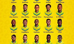 Neymar leads a Brazil with the madridistas Vinícius, Rodrygo and Militão and with Dani Alves