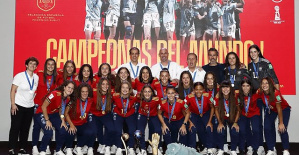 The U-17 world champions, honored by the RFEF: "We wanted to win and we knew we were capable"