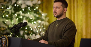 Zelensky sends a message of hope for Christmas: "We will restore freedom to all Ukrainians"