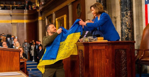 Zelensky, before the US Congress: "Against all odds, Ukraine is alive and kicking"