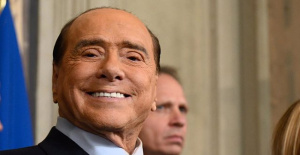 Berlusconi attributes his absence in the Italian cabinet to a "serious accident" "even if he deserved" a position