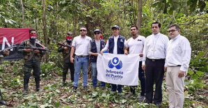 The ELN releases a member of the Colombian Navy