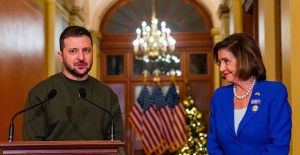 Nancy Pelosi compares Zelenski's visit to the US with that of Winston Churchill during World War II