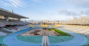 FC Barcelona begins work to adapt the Olympic Stadium
