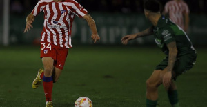 Atlético goes through suffering before a combative Arenteiro
