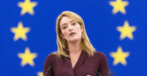 Metsola confirms the collaboration of the European Parliament with the authorities before the alleged bribes from Qatar