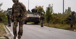 KFOR reinforces its positions on the Kosovo-Serbia border over a protest at the Jarinje pass
