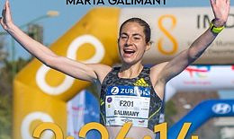 Marta Galimany breaks Spain's marathon record