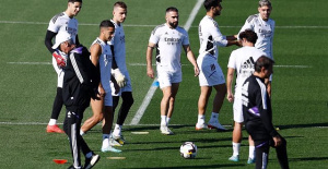 Carvajal and Asensio return to work with Real Madrid