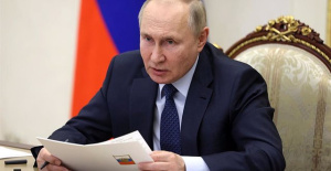 Putin accuses the West of "lying about peace" while "preparing for aggression"