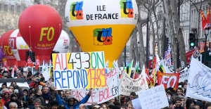 More than 500,000 French people gather in Paris to protest the pension reform