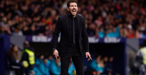Simeone: "We had the weight of the match without the most important thing"