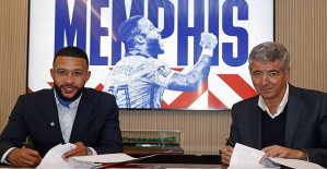 Memphis Depay, new Atlético player until 2025