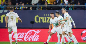 Cádiz contests the match against Elche