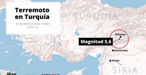 Registered an earthquake of magnitude 5.6 in eastern Turkey