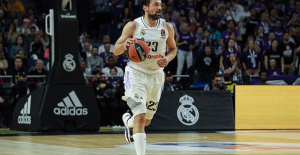 Sergio Llull suffers an injury to the internal lateral ligament of his left knee