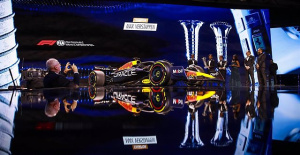 Red Bull presents its new RB19 for 2023 in New York