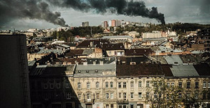 Ukraine denounces the destruction of almost all electrical installations in Lviv