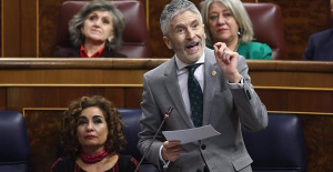 Marlaska refuses to resign after being reproved for the Melilla tragedy and accuses the PP of "discrediting" the Civil Guard