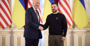 Biden meets Zelensky on a surprise visit to kyiv