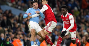 Arsenal and Manchester City battle for the top spot at the Emirates