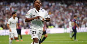 Rodrygo Goes trains with the group and aims for the Copa del Rey Clásico