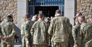 The 55 Ukrainian soldiers who will learn the use of the 'Leopard' arrive in Spain this Thursday
