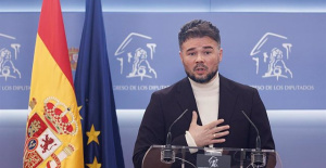 Rufián sees "very serious" that Barcelona paid an arbitration leader and encourages them to pursue "corruption"