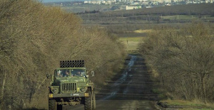 Pro-Russian authorities in Donetsk claim to have surrounded the city of Bakhmut