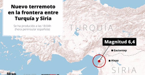A 6.4 intensity earthquake shakes southern Turkey