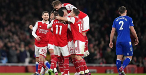 Arsenal catch up with five mattress points