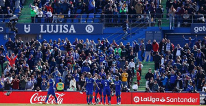 Getafe and Elche touch the heart attack by three points