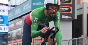 Filippo Ganna wins again the Tirreno-Adriatico prologue