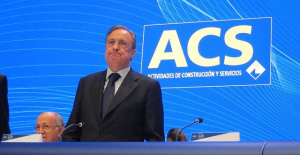 Florentino Pérez received 6.6 million as president of ACS in 2022 and Santamaría 3.84 million as CEO