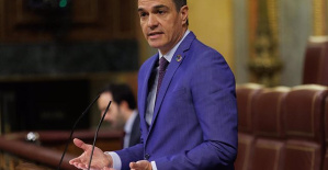 Sánchez accuses Vox of providing a "plus of brutality" to the PP, whose abstention from the motion is a deferred payment