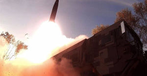 North Korea launches a short-range ballistic missile into the Yellow Sea