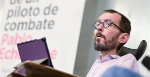 Pablo Echenique, hospitalized for pneumonia with a stable prognosis