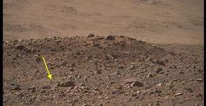 Ingenuity dares with rocky terrain on Mars to land