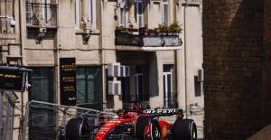Leclerc overtakes Red Bull and takes first pole on Friday in Baku