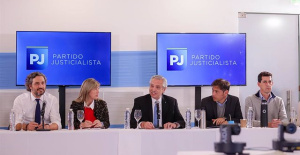 The Justicialista Party convenes a congress after the resignation of Alberto Fernández to re-election