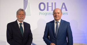 OHLA cuts its losses by 35% in the first quarter, up to 7.8 million, and increases its Ebitda by 40%