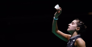 Carolina Marín, eliminated by An Se Young in the semifinals of the Thailand Open