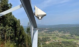 Naturgy installs a surveillance system in its electrical network that allows forest fires to be anticipated